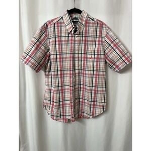 Nautica Plaid Shirt for Men‎ Large Button up  (D10)